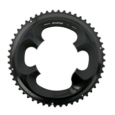 CHAINRING FOR ROAD BIKE- 52T. Ø 110 - 4 ARMS-OUTER- SHIMANO 105 R7000 11 SPEED-. BLACK