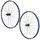 ROUES ROUTE 700 SHIMANO WH-RS171 FREIN A DISQUE NOIR 12/11/10V. AXE TRAVERSANT 12x100 et 12X142 (PAIRE)
