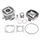 HAUT MOTEUR 50 A BOITE ADAPTABLE DERBI 50 SENDA 1996>2005, GPR/GILERA 50 SMT 2000>2005, RCR (MOTEUR DERBI EURO 2)  -ALU NIKASIL  P2R-