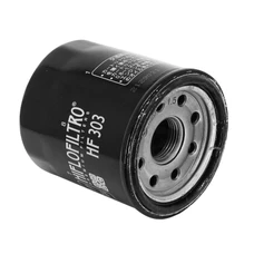 FILTRE A HUILE MOTO ADAPTABLE CF MOTO 650 MT 2018> / KAWASAKI 600 ER-6, 650 Z650, 900 Z900, 750 Z750, 1000 Z1000, ZZR 1400 / YAMAHA 600 FAZER, 1000 YZF-R1 (65x73mm) -HIFLOFILTRO HF303