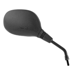 RETROVISEUR ADAPTABLE MBK 50 BOOSTER 1995>2003 / YAMAHA 50 BW'S 2004>2016, 50 AEROX 2009>2016 DROIT NOIR (OE 4SBF62900000) (HOMOLOGUE CE) -SELECTION P2R
