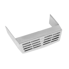 HEADLIGHT GRILL FOR MOPED MBK 40, 88 PLASTIC CHROME (SOLD PER UNIT) -SELECTION P2R