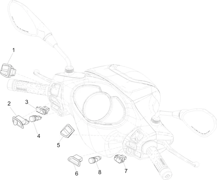 Inverseurs - Commutateurs - Boutons - Interrupteurs