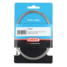 CABLE DE FREIN ROUTE ACIER ELVEDES POUR SHIMANO/SRAM 1,5mm 2,25M (VENDU A L UNITE SUR CARTE)