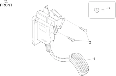 Commande de l'accélérateur