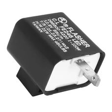 CENTRALE CLIGNOTANTE UNIVERSELLE 12V 1 A 100W 2 FICHES/BORNES POUR CLIGNOTANTS A LEDS -P2R