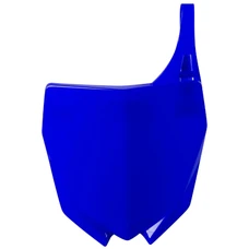 PLAQUE NUMERO/TETE DE FOURCHE MOTO POLISPORT YAMAHA 125, 250 YZ 2015>2021 BLEU YAM