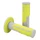 REVETEMENT POIGNEE PROGRIP MOTO OFF ROAD 801 DOUBLE DENSITE BASE GRIS/JAUNE CLOSED END 115mm (CROSS/MX) (PAIRE)