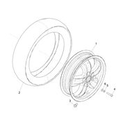 Roue avant