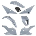 CARROSSERIE/CARENAGE 50 A BOITE ADAPTABLE RIEJU 50 MRT 2022>, MRT ENDURO 2022>, MRT PRO 2022>, MRT SM 2022> GRIS NARDO (KIT 8 PIECES) -P2R