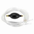 POMPE A MAIN SIPHON POUR CIRCUIT AIR/HUILE (DURITE 8mm LONG 1M DE CHAQUE COTE) (POIRE D'AMORCAGE)