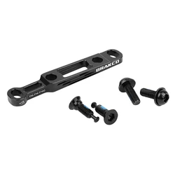 ADAPTATEUR FREIN A DISQUE ROUTE AVANT DISQUE 160/140mm ETRIER POST-MOUNT SUR FOURCHE FLATMOUNT (INCLUS 2 VIS M5x18mm)