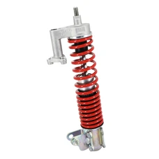 AMORTISSEUR AVANT GAUCHE ORIGINE PIAGGIO 300-350-400-500 MP3 2018> (RESSORT ROUGE) -1C004719R