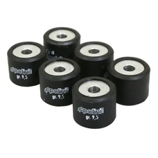 VARIATOR ROLLER FOR MAXISCOOTER POLINI 20x17  9,5g  HI SPEED FOR PEUGEOT 125 SATELIS/ SUZUKI 125 BURGMAN/ APRILIA 125 LEONARDO/ KYMCO 125 PEOPLE (SET OF 6) (242.171)