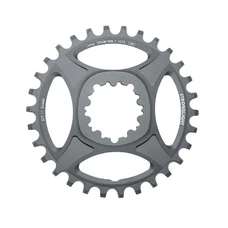 CHAINRING FOR MTB-FOR SINGLE- 30T. "DIRECT MOUNT" BLACK -ALUMINIUM- HT3 STRONGLIGHT FOR SRAM XX1-X01-X1-X0-X9 11 Speed (OFFSET 6mm)