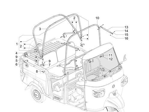 Châssis de couvertures