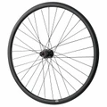 ROUE VTC / VAE 700 x 23C VELOX DOUBLE PAROI ARRIERE CASSETTE 11/10/9V MOYEU SHIMANO TC 500 CENTER LOCK TUBELESS READY AXE TRAVERSANT 12/142 NOIR -MAX LOAD 180kgs