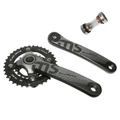CHAINSET FOR MTB- SUNRACE 10 Speed MS10 -ALUMINIUM- BLACK 175mm 40-30-22  INTEGRATED WITH CUPS