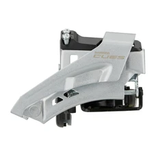 DERAILLEUR VTT AVANT SHIMANO 9/10V. CUES U4000 TOP SWING DOUBLE (FIXATION PAR COLLIER BAS)