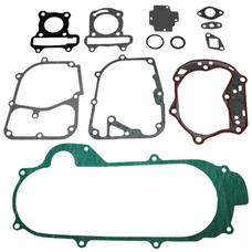 COMPLETE GASKET SET - FOR CHINESE SCOOT 50CC 4STROKE- 10 INCHES WHEELS- GY6, 139QMB/PEUGEOT 50 KISBEE, V-CLIC 4STROKE/BAOTIAN 50 BT49QT 4STROKE/NORAUTO 50 RAZZO 4STROKE -SELECTION P2R