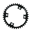 CHAINRING FOR ROAD BIKE- 38T. Ø 110 - 4 ARMS "INNER" TYPE ULTEGRA 6800 - BLACK -ALUMINIUM- 7075 STRONGLIGHT 11 Speed