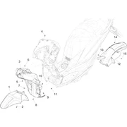 Logement roue - Garde boue