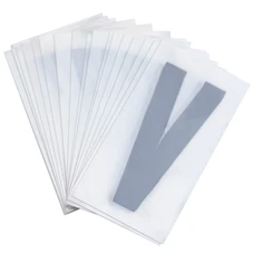 LETTER FOR LICENSE PLATE PVC MOTORBIKE/SCOOTER  45mm  V  (SOLD PER 10)