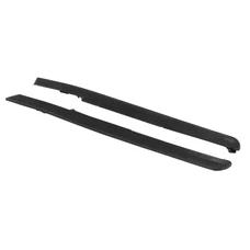 LONGERON DE REPOSE PIEDS CYCLO PILOTE POUR MBK 40/51 PLASTIQUE NOIR (VERSION 2) (PAIRE) -SELECTION P2R