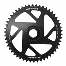 CHAINRING FOR EBIKE- DIRECT MOUNT 50 Teeth. Single- BLACK AMUMINIUM 7075 STRONGLIGHT (for BOSCH 4th GENERATION) NARROW WIDE TECH