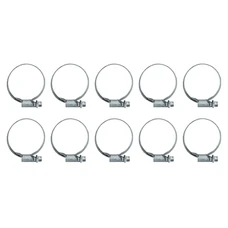 COLLIER DE SERRAGE METAL A CREMAILLERE 32 A 45mm (SACHET DE 10 PIECES) LARGEUR 9mm -SELECTION P2R