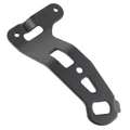 SUPPORT/PATTE DE RENFORT DU GARDE-BOUE ARRIERE DROIT POUR TROTTINETTE KUKIRIN G2 MASTER/SMARTGYRO RYDER NOIR  -SELECTION P2R-