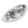FEU ARRIERE SCOOT MILLENIUM ADAPTABLE PEUGEOT 50 LUDIX BLANC/CHROME ** (AMPOULE MIROIR)  -REPLAY-