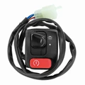 COMMODO/COMMUTATEUR 50 A BOITE ORIGINE POUR RIEJU 50 MRT, MRX, RRX, RR DROIT NOIR (OEM 0/000.720.5001)