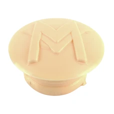 BOUCHON DE FOURCHE / COLONNE DE DIRECTION CYCLO ADAPTABLE MBK MOTOBECANE 51, 88 CREME (VENDU A L'UNITE) -SELECTION P2R