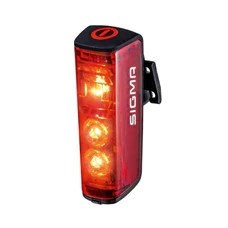 TAILLIGHT ON BATTERY - RECHARGEABLE USB- ON SEATPOST - SIGMA BLAZE 3LED (BATTERY LIFE 7H) BLACK -APPROVED - AUTOMATICALLY ACCORDING TO THE LIGHT CONDITIONS