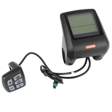 COMPTEUR / DISPLAY AVEC UNITE DE COMMANDE VAE BAFANG DP C07 CANBUS POUR MOTEUR CENTRAL M400, M420, M300 (SUPPORT 22,2/82/75/94 mm LONGUEUR CABLE 230 mm)