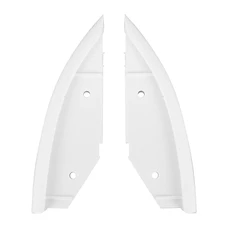 PROTECTION D'ANGLE ARRIERE POUR TROTTINETTE COMPATIBLE XIAOMI M365, ESSENTIAL, 1S, PRO, PRO 2 BLANC  -SELECTION P2R-
