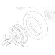 Roue avant