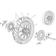 Roue arrière