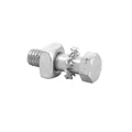 VIS DE COURONNE AVEC ECROU CYCLO ADAPTABLE PEUGEOT 103 / MBK 51 (M6 x 20 mm TETE HEXAGONALE) (VENDU A L'UNITE)  -SELECTION P2R-