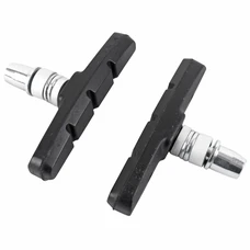 PORTE PATIN FREIN VTT A VIS SYMETRIC FIBRAX 70mm NOIR ECO (1 PAIRE)