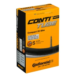 CHAMBRE A AIR VELO 20 x 1 1/8-1 1/4 CONTINENTAL VALVE PRESTA (28-406 à 32-451)