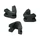 SLIDING GUIDE FOR VARIATOR  MALOSSI MULTIVAR MBK 51/PEUGEOT 103 MVL-SP-RCX-SPX (x3)