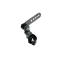 SYSTEME DE FIXATION POT D'ECHAPPEMENT KRM PRO RIDE MULTIFIX ALU CNC NOIR (COMPLET)