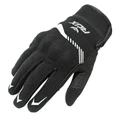 GLOVES ADX SPRING/SUMMER VISTA WITH KNUCLE ARMORBLACK/WHITE EURO 11 (XL) (APPROVED EN 13594:2015)
