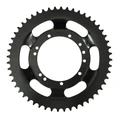 REAR CHAIN SPROCKET FOR MOPED PEUGEOT 103 (SPOKED WHEEL) 52 TEETH- BLACK (BORE Ø 94mm) 11 DRILL HOLES  -SELECTION P2R-
