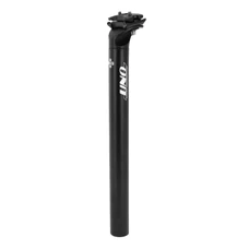 SEATPOST FOR MTB- UNO -ALUMINIUM BLACK Ø 31,6 Lg350mm (on card)