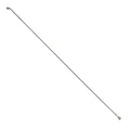 STAINLESS SPOKE- SILVER FOR EBIKE Ø 2,0mm - Ø 2,3mm L288mm SAPIM -" J BEND" WITH NUTS (SOLD PER UNIT)