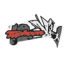 DECAL-  "PIAGGIO GENUINE PART" 50 TYPHOON 2018> FOR WHITE 544 or JAUNE 979/A VERSION  -2H002554000A2-