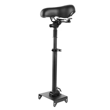 SELLE POUR TROTTINETTE XIAOMI M365 PRO, ES1, ES2, ES4, 1S, ESSENTIAL PRO2, NOIR (SUPPORT, TIGE DE SELLE ET SELLE) -SELECTION P2R